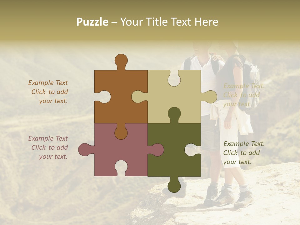 Design Downtown Shape PowerPoint Template