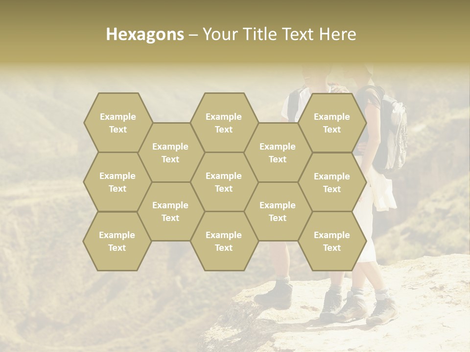 Design Downtown Shape PowerPoint Template