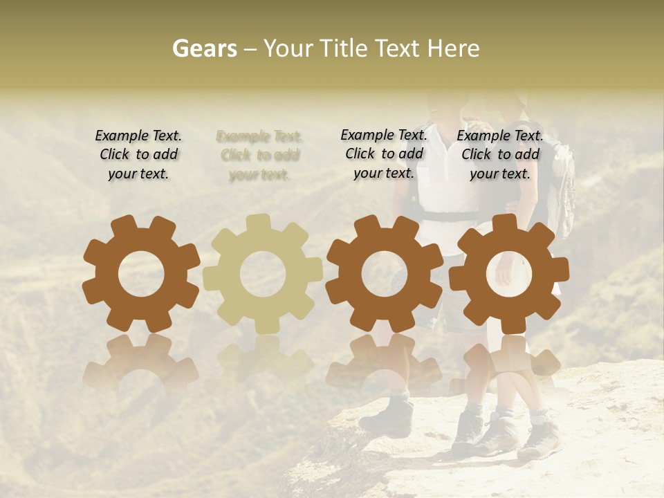 Design Downtown Shape PowerPoint Template