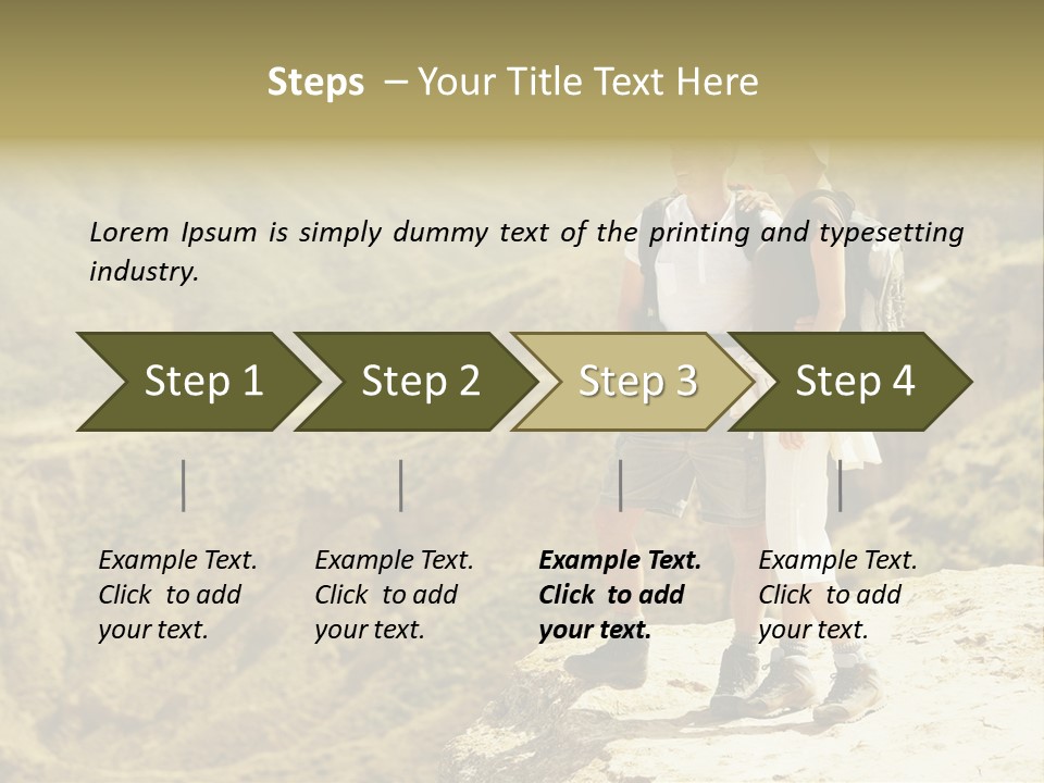 Design Downtown Shape PowerPoint Template