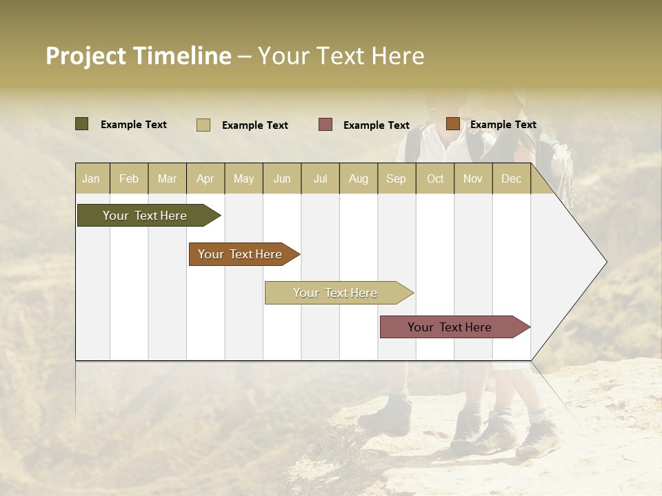 Design Downtown Shape PowerPoint Template