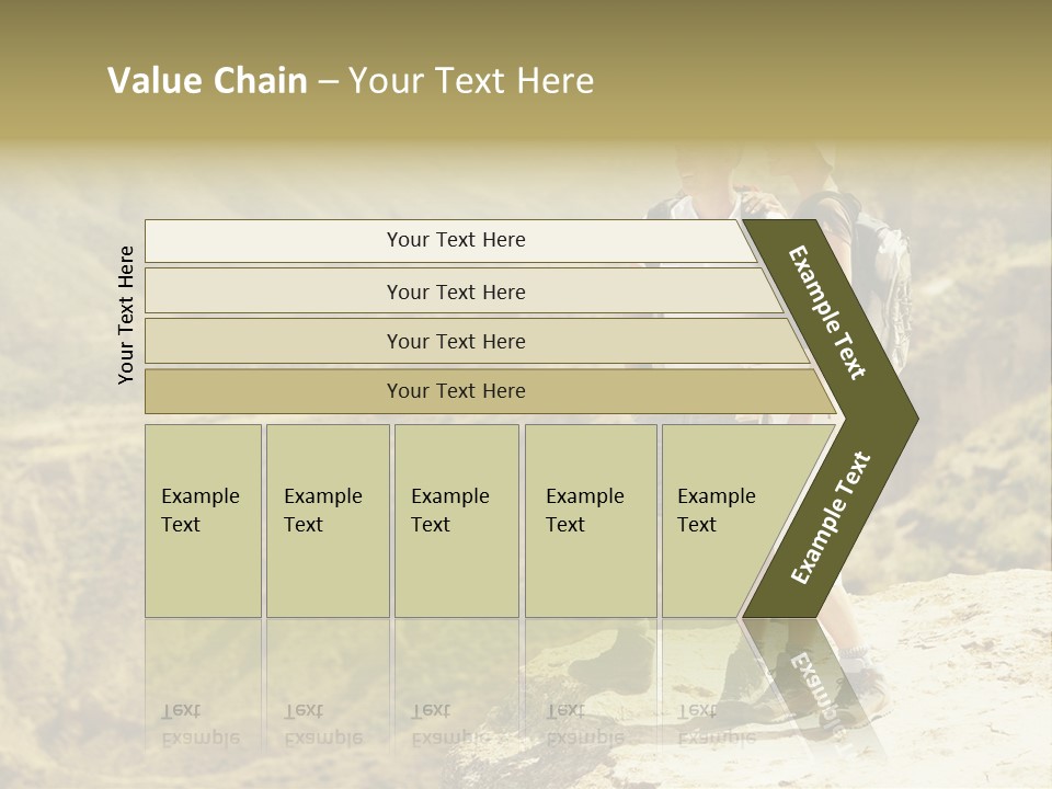 Design Downtown Shape PowerPoint Template