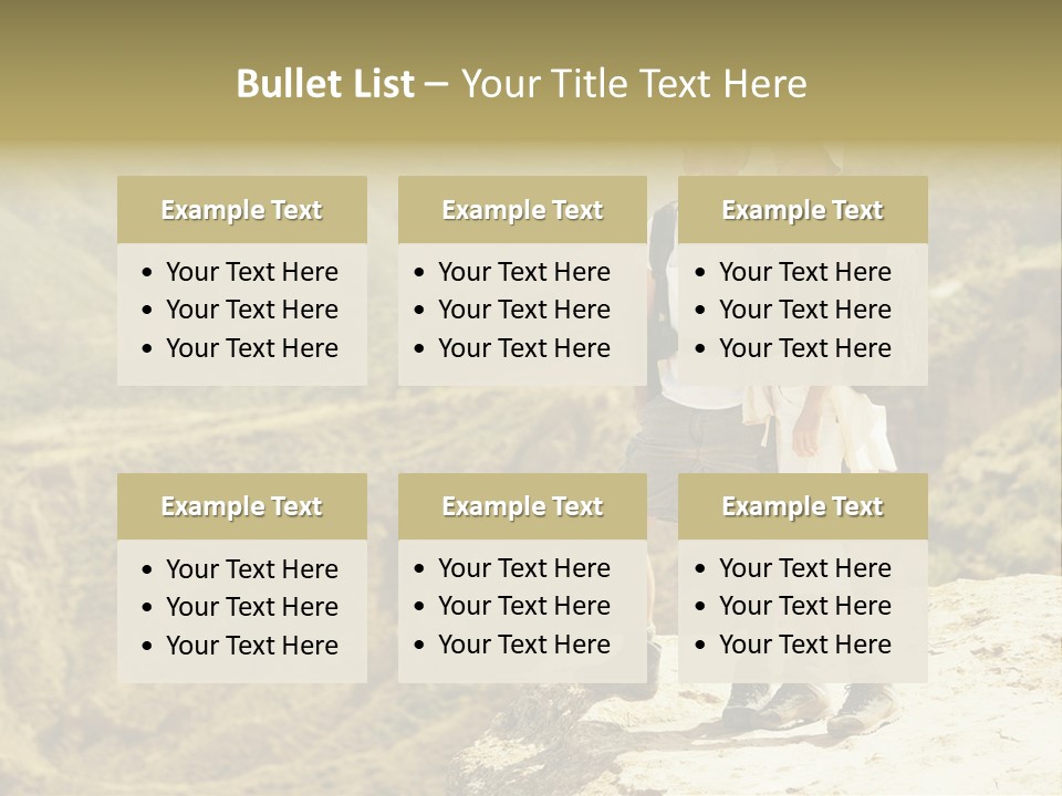 Design Downtown Shape PowerPoint Template