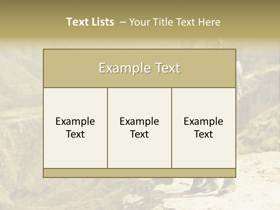 Design Downtown Shape PowerPoint Template