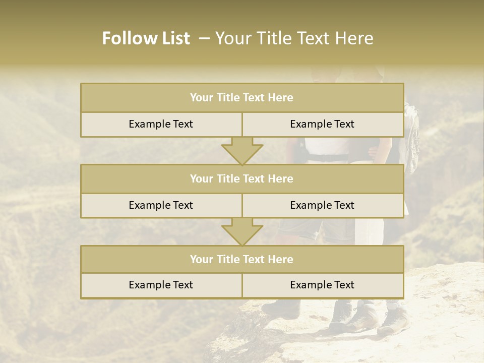 Design Downtown Shape PowerPoint Template
