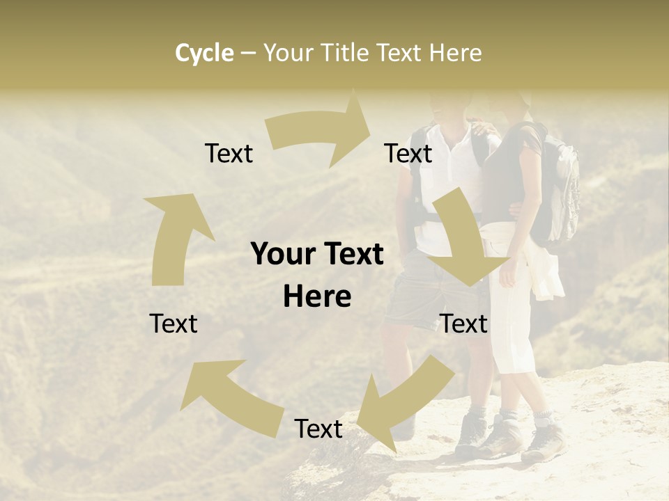 Design Downtown Shape PowerPoint Template