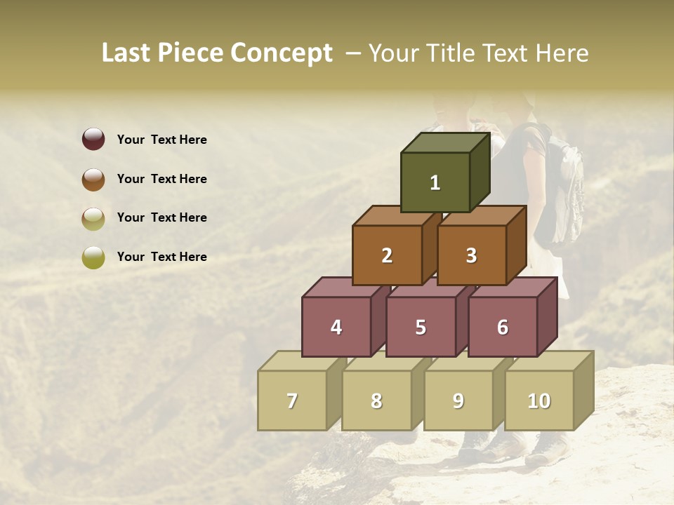 Design Downtown Shape PowerPoint Template