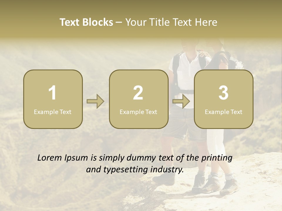 Design Downtown Shape PowerPoint Template