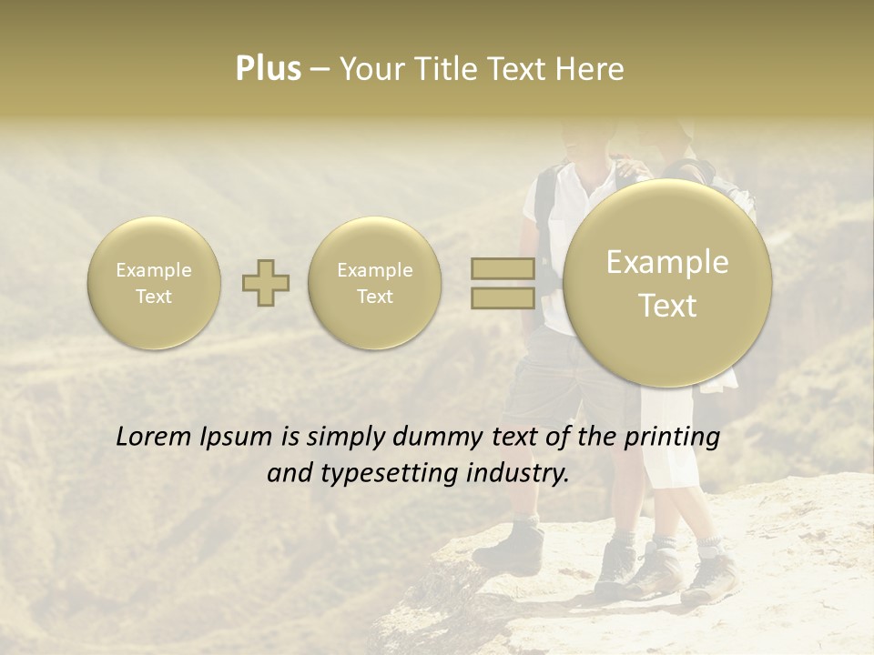 Design Downtown Shape PowerPoint Template