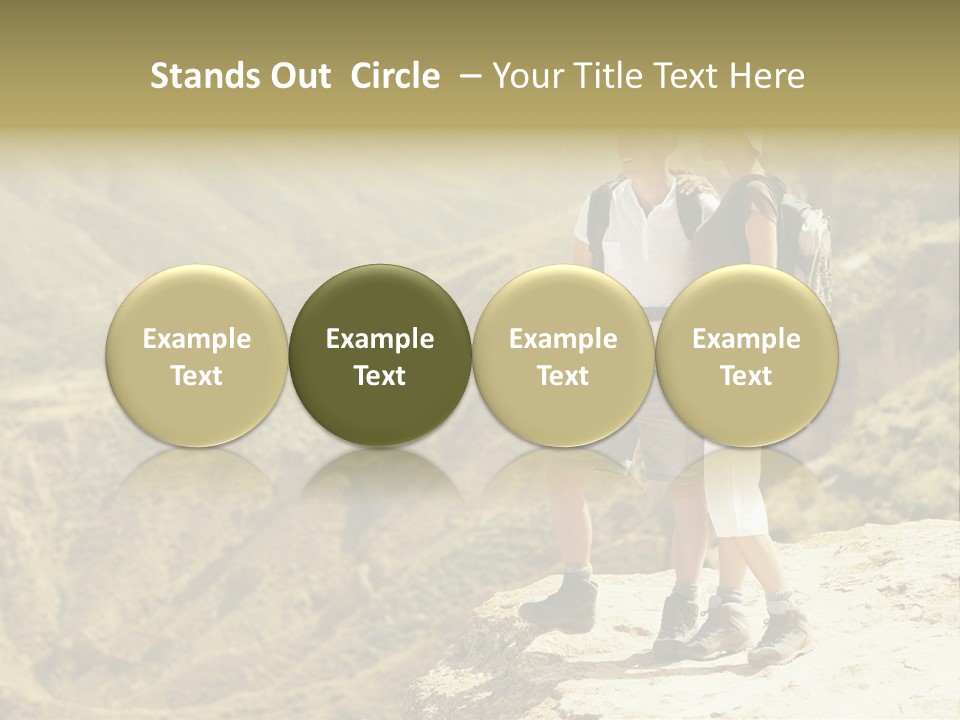 Design Downtown Shape PowerPoint Template