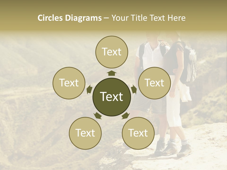 Design Downtown Shape PowerPoint Template