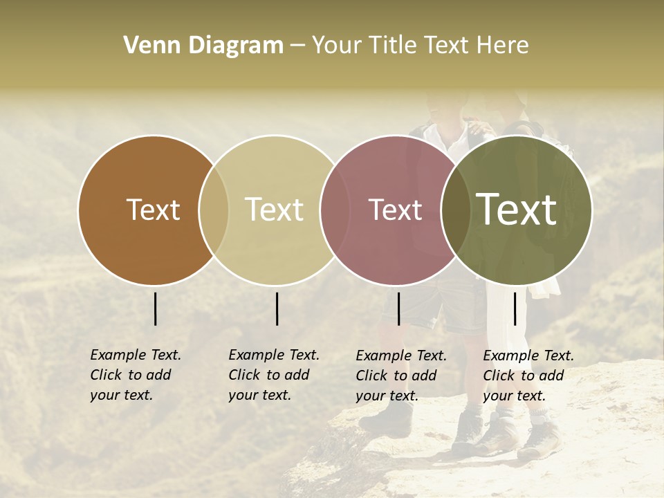 Design Downtown Shape PowerPoint Template