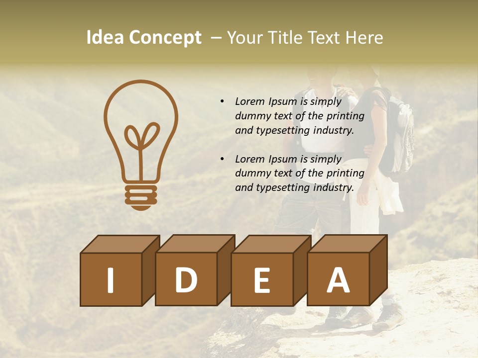 Design Downtown Shape PowerPoint Template