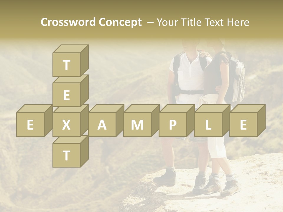 Design Downtown Shape PowerPoint Template