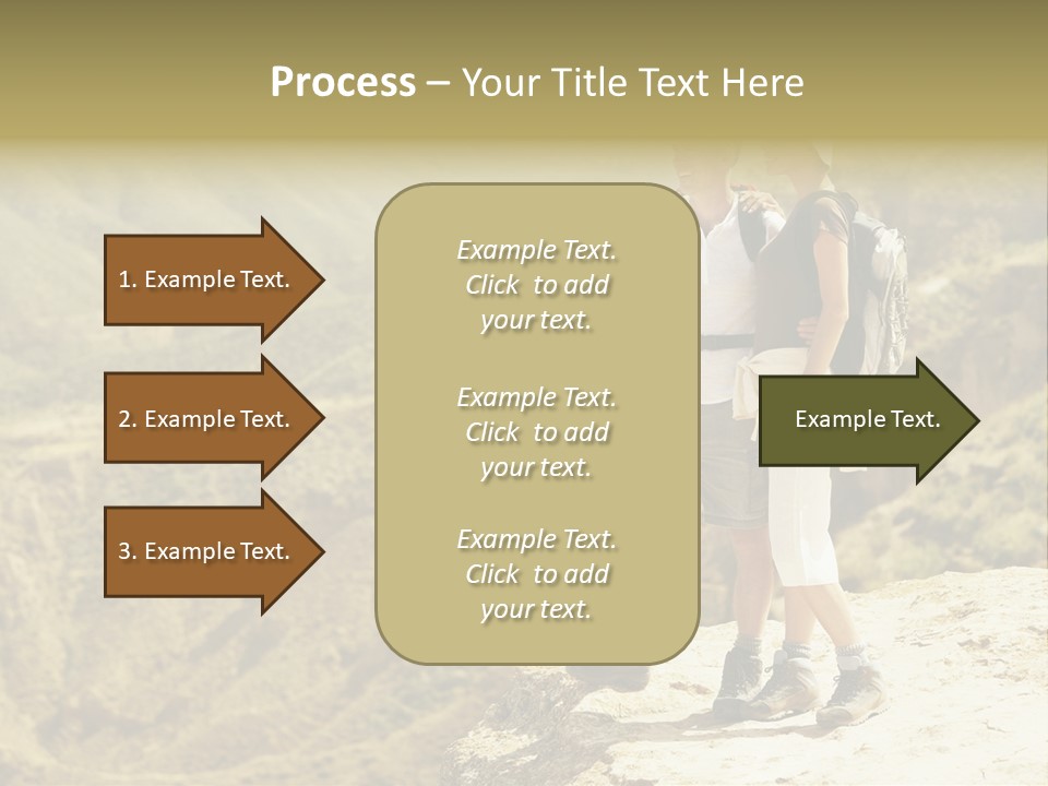Design Downtown Shape PowerPoint Template