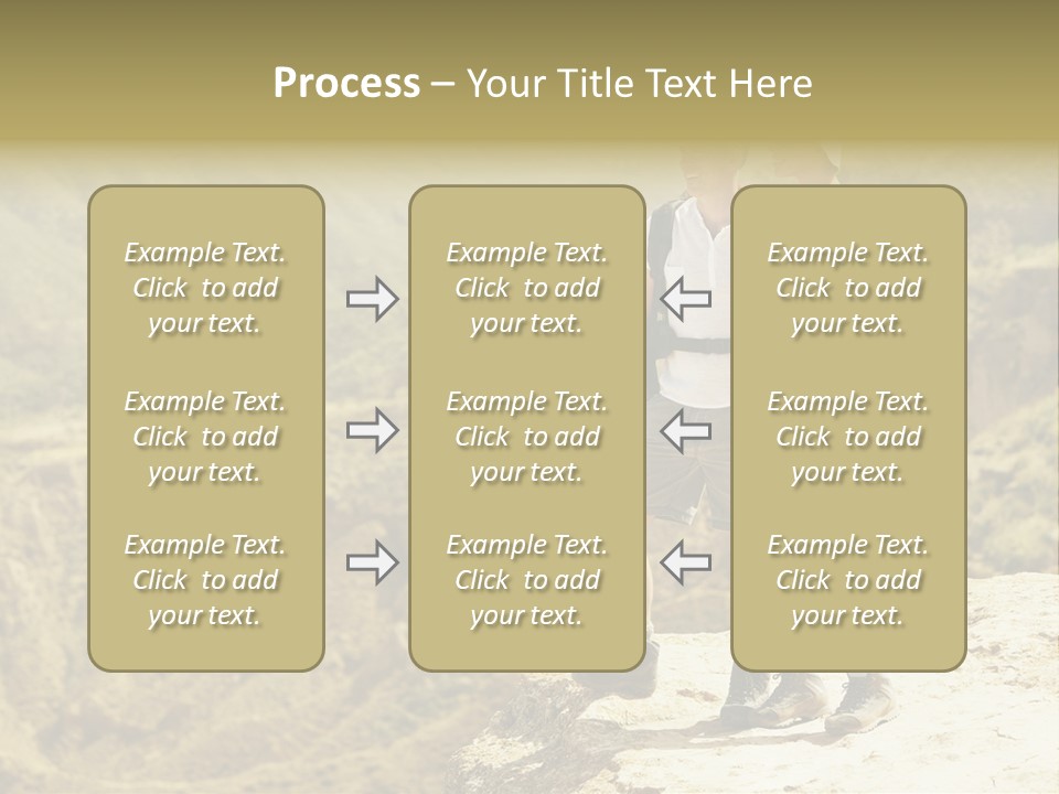 Design Downtown Shape PowerPoint Template