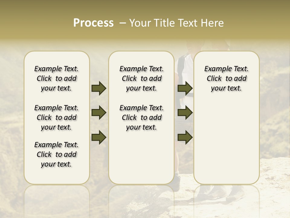 Design Downtown Shape PowerPoint Template