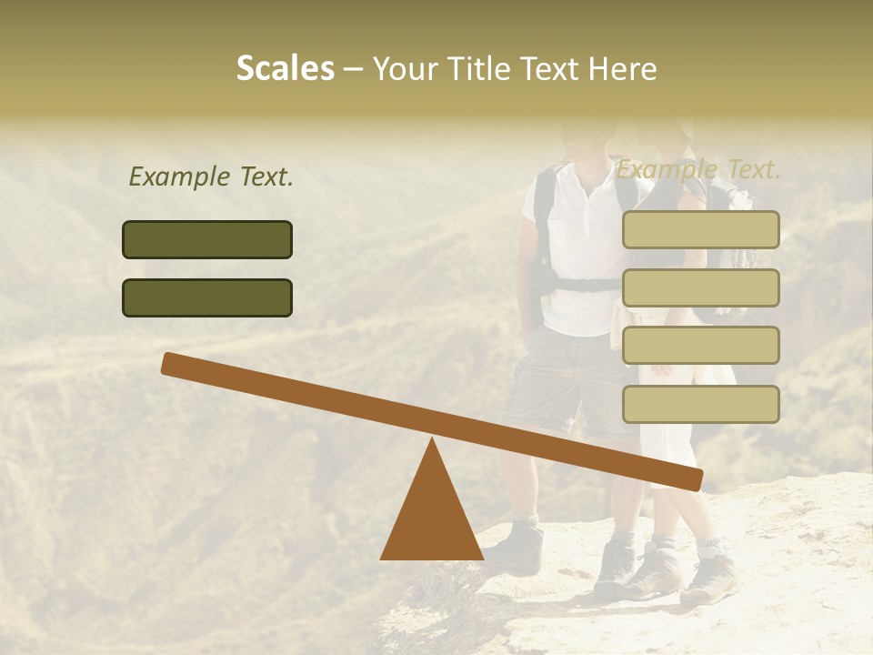 Design Downtown Shape PowerPoint Template