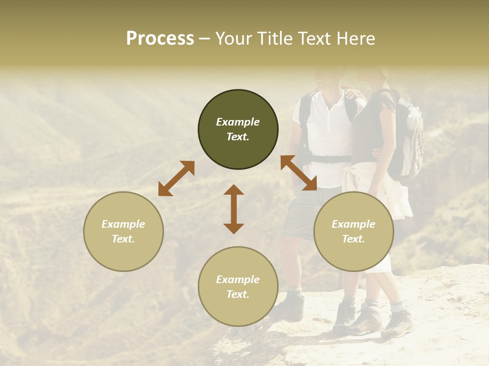 Design Downtown Shape PowerPoint Template