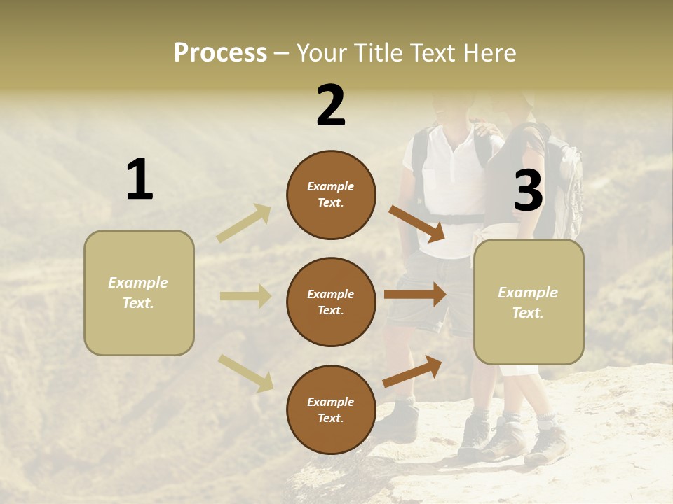 Design Downtown Shape PowerPoint Template