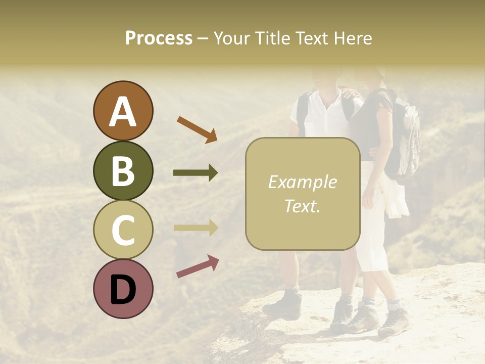 Design Downtown Shape PowerPoint Template