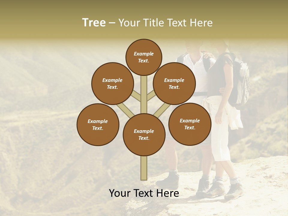 Design Downtown Shape PowerPoint Template