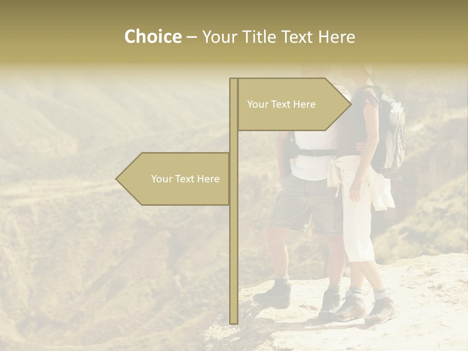 Design Downtown Shape PowerPoint Template