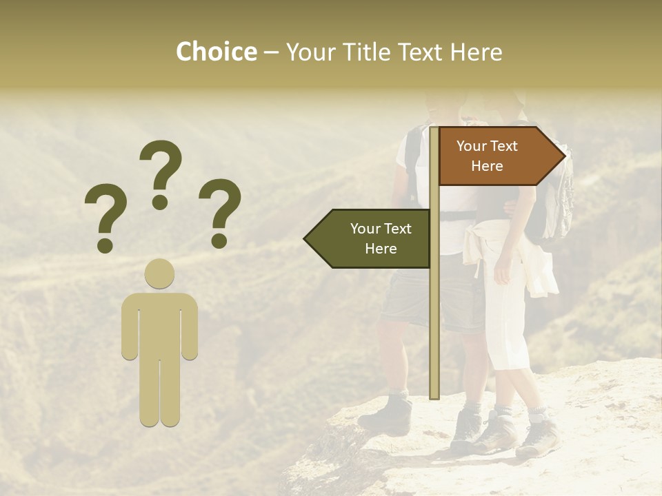 Design Downtown Shape PowerPoint Template