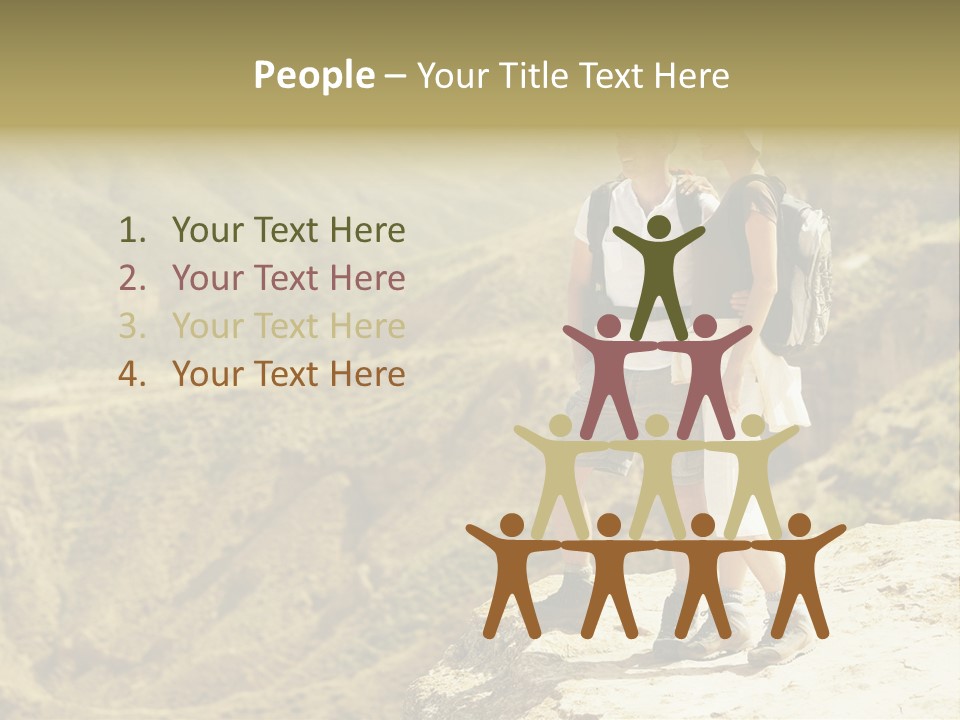 Design Downtown Shape PowerPoint Template