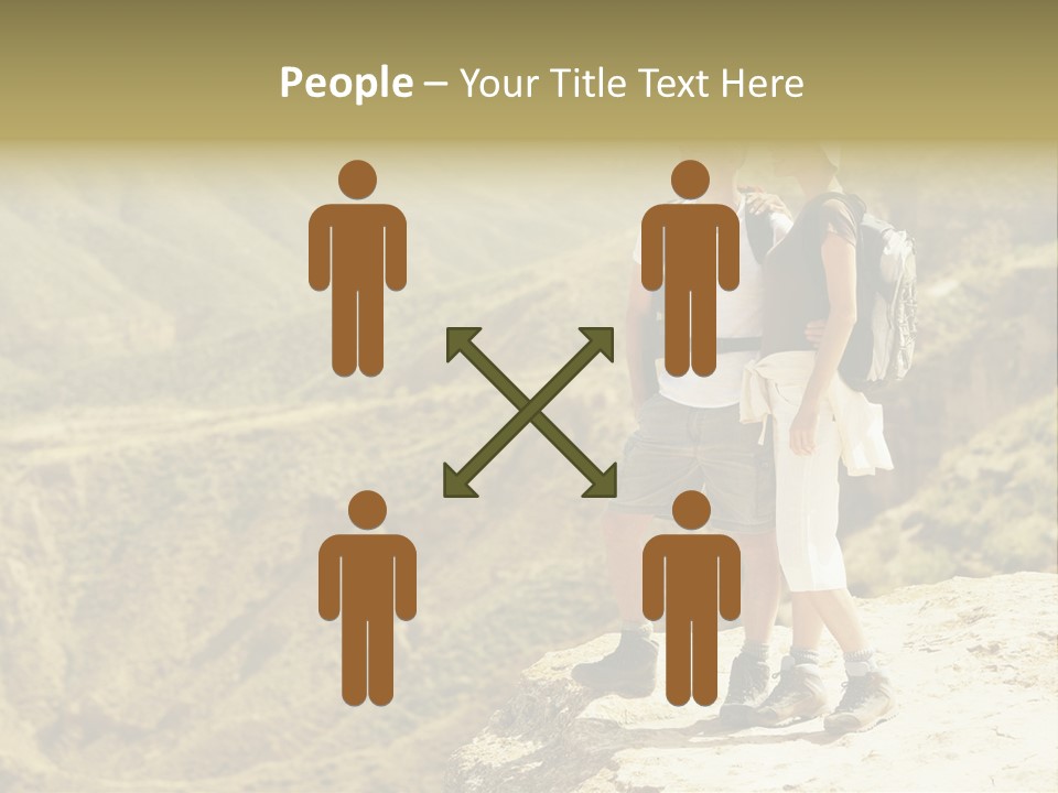 Design Downtown Shape PowerPoint Template