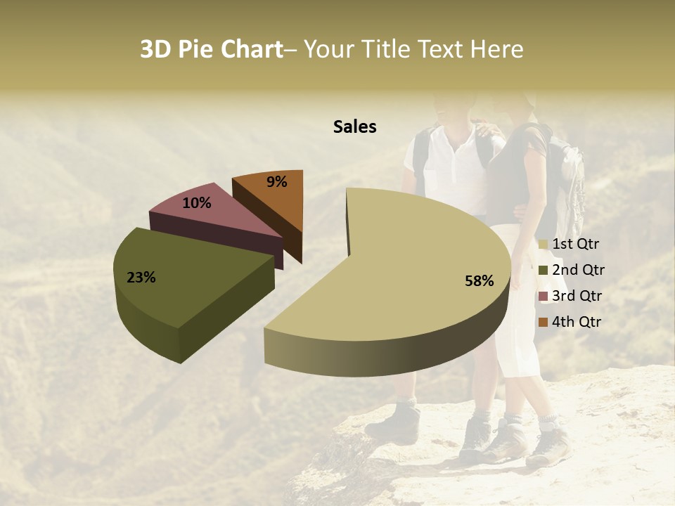 Design Downtown Shape PowerPoint Template
