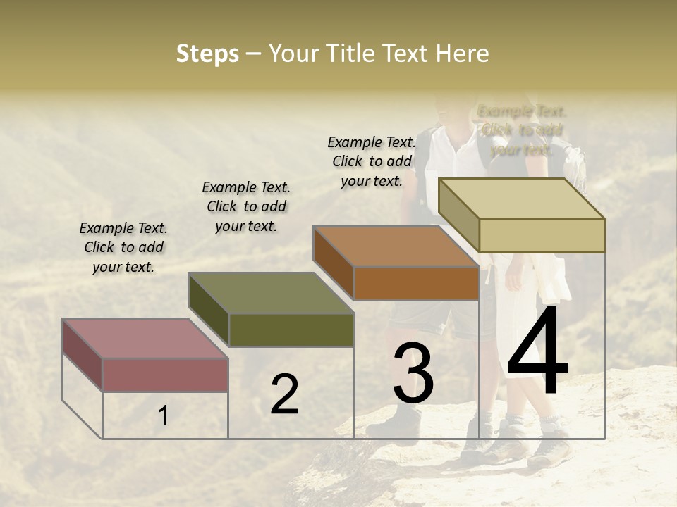 Design Downtown Shape PowerPoint Template