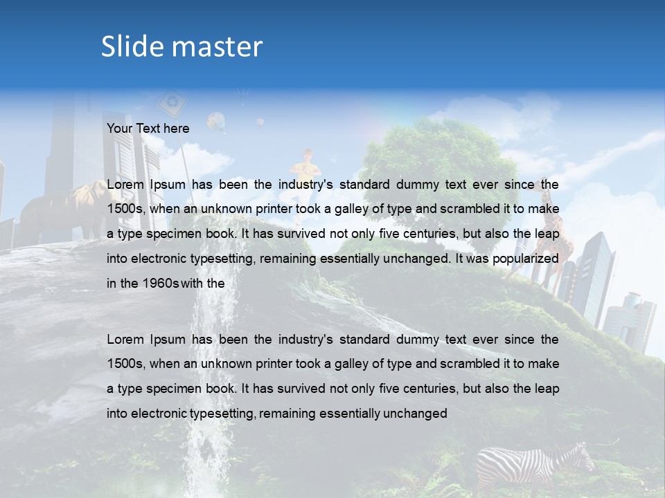 Architecture Cube Abstract PowerPoint Template