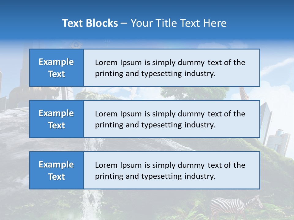 Architecture Cube Abstract PowerPoint Template