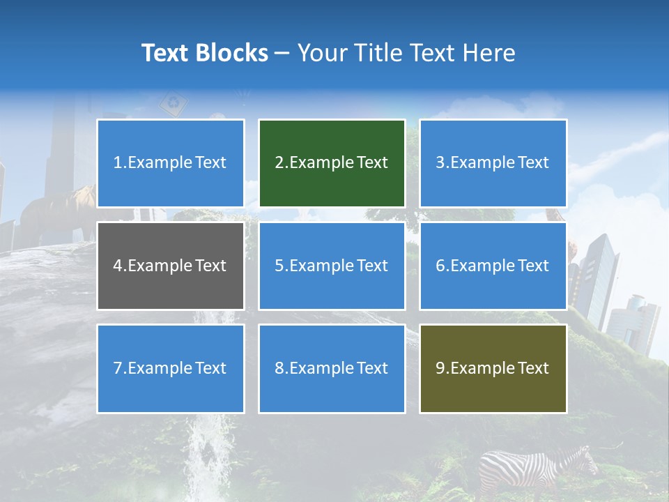 Architecture Cube Abstract PowerPoint Template