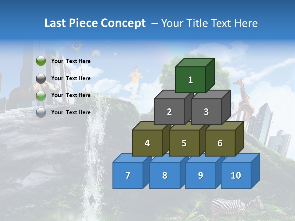 Architecture Cube Abstract PowerPoint Template