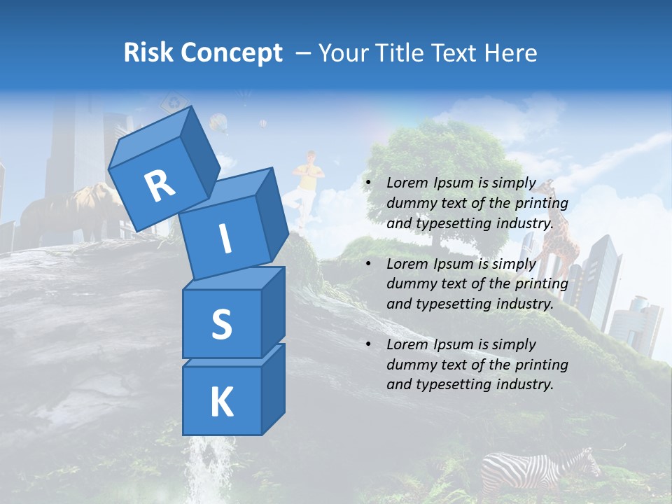 Architecture Cube Abstract PowerPoint Template