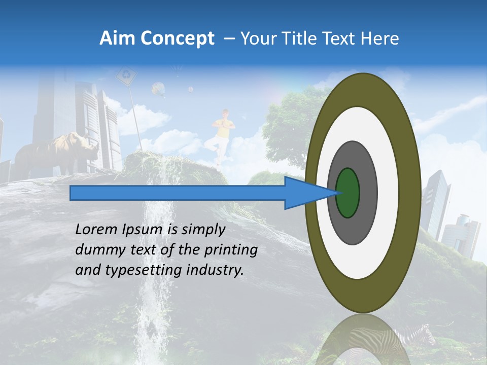 Architecture Cube Abstract PowerPoint Template