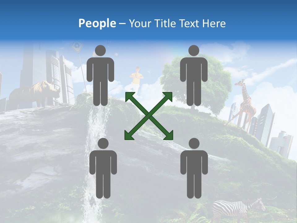 Architecture Cube Abstract PowerPoint Template