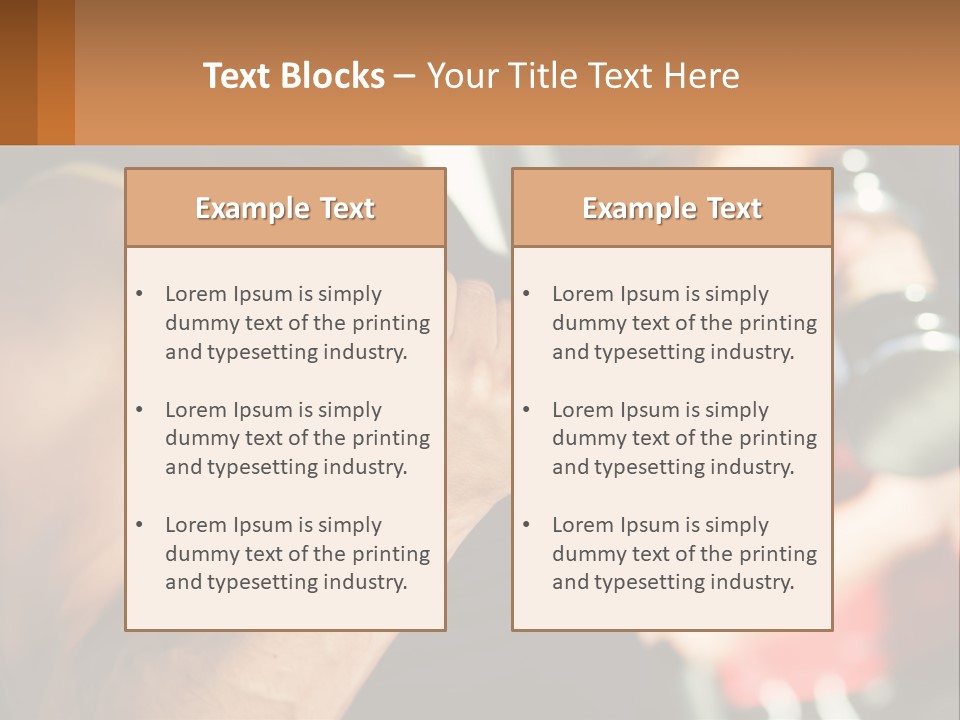 Background City Urban PowerPoint Template