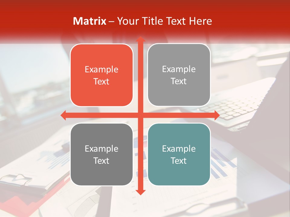 Skyscraper Global Town PowerPoint Template