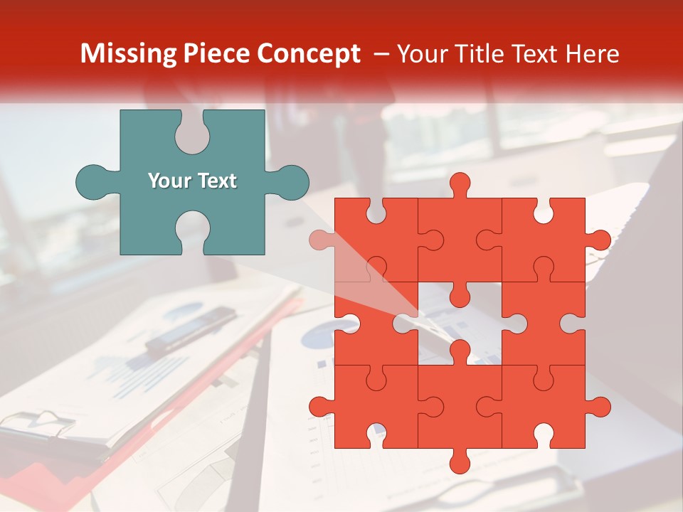 Skyscraper Global Town PowerPoint Template