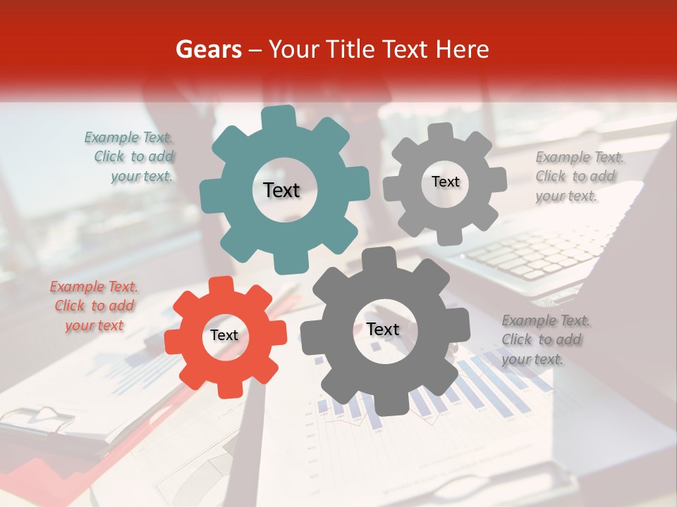 Skyscraper Global Town PowerPoint Template
