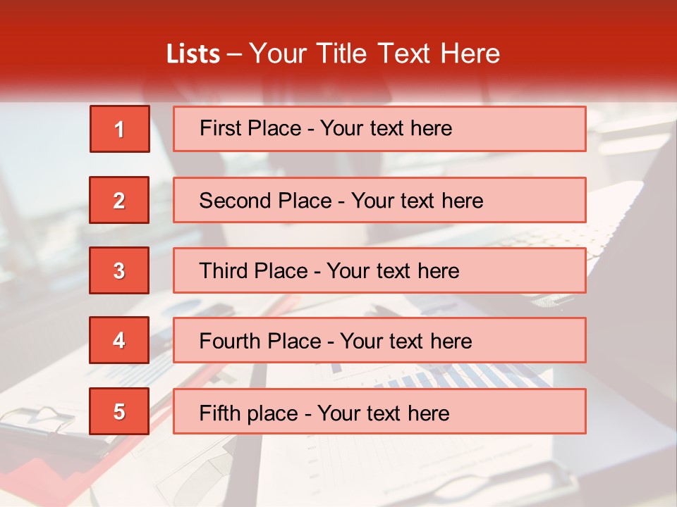 Skyscraper Global Town PowerPoint Template
