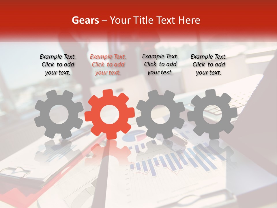 Skyscraper Global Town PowerPoint Template