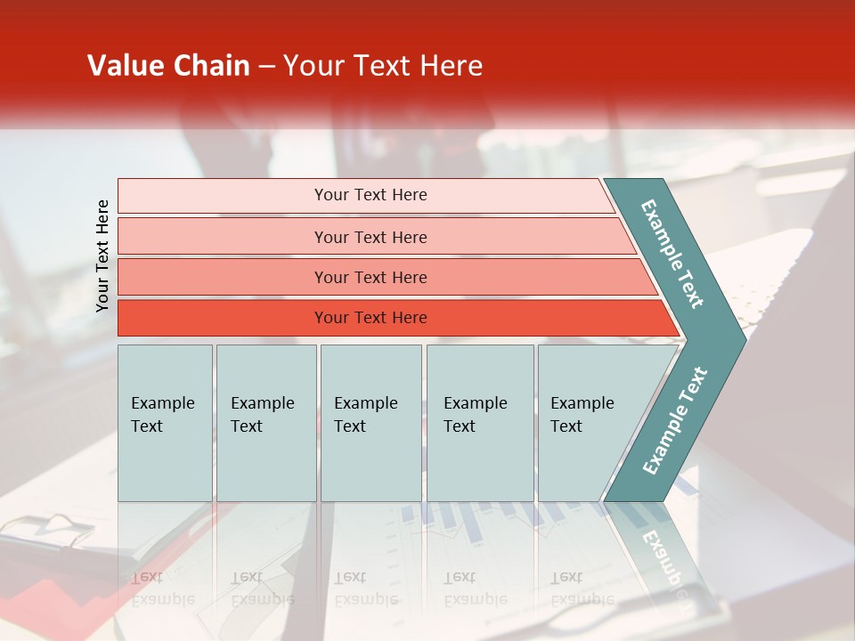 Skyscraper Global Town PowerPoint Template