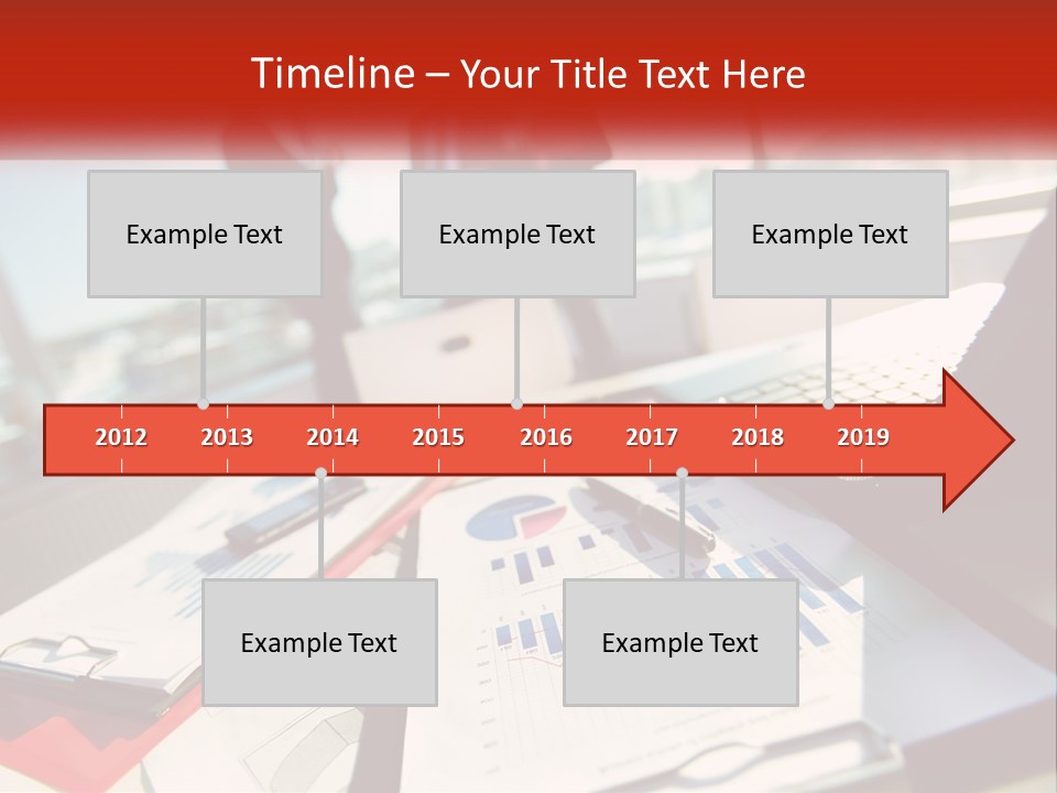 Skyscraper Global Town PowerPoint Template