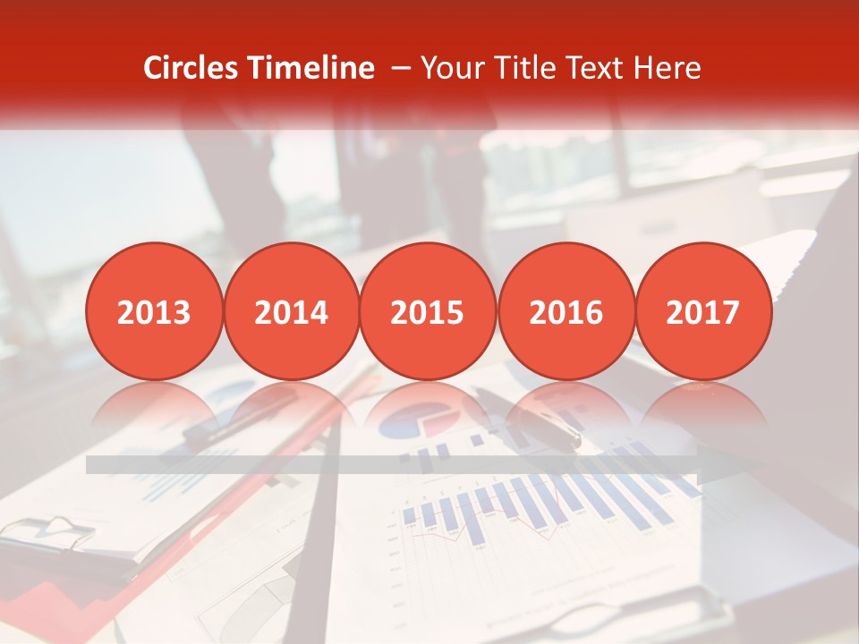 Skyscraper Global Town PowerPoint Template