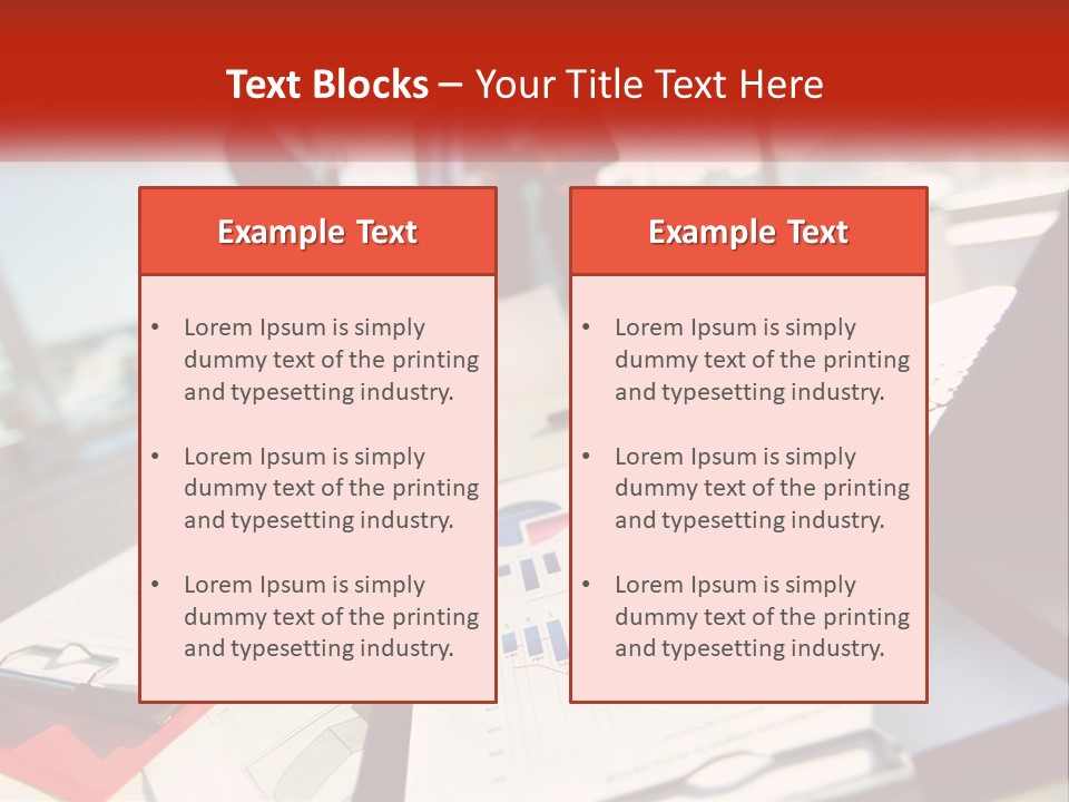 Skyscraper Global Town PowerPoint Template