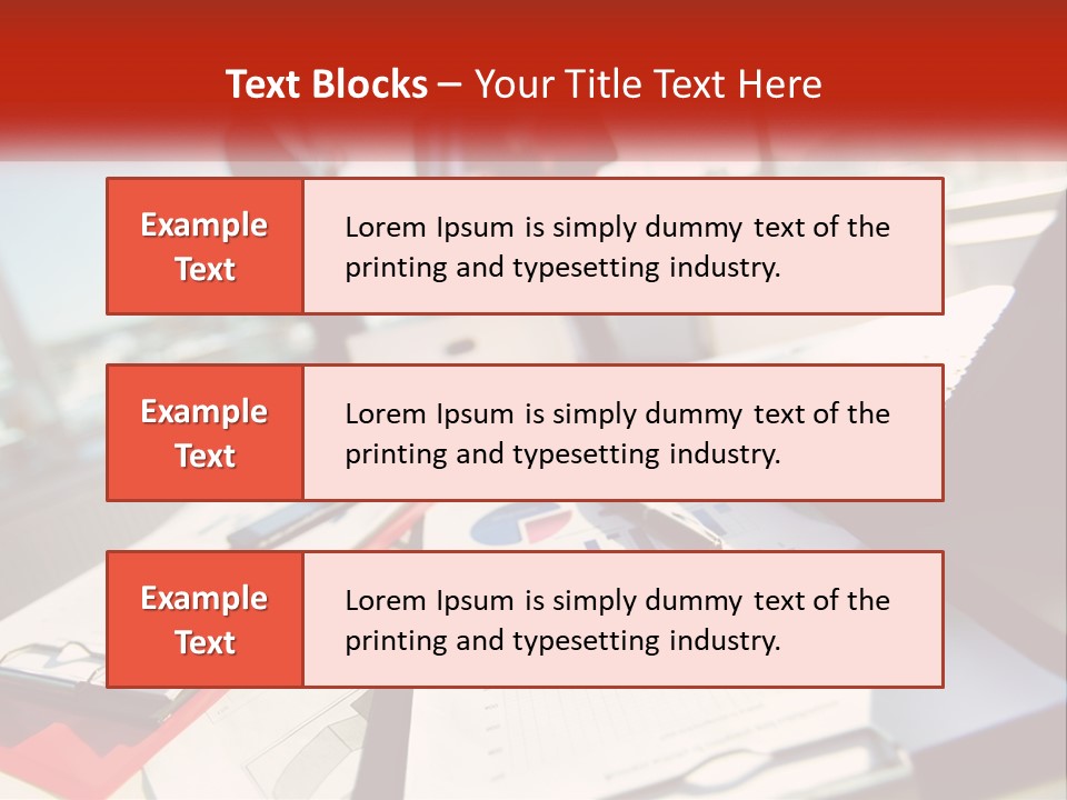 Skyscraper Global Town PowerPoint Template